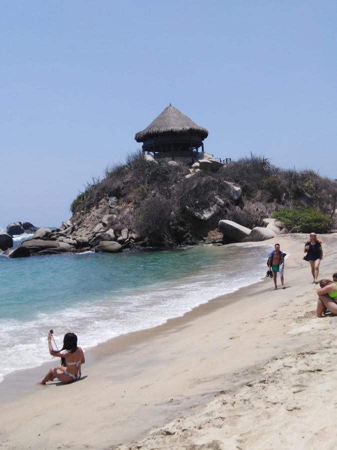 Sierra Tayrona Hostel El Zaino Exteriör bild